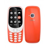 Mobilus telefonas Nokia 3310 2017 Dual Sim raudonas (red) 
